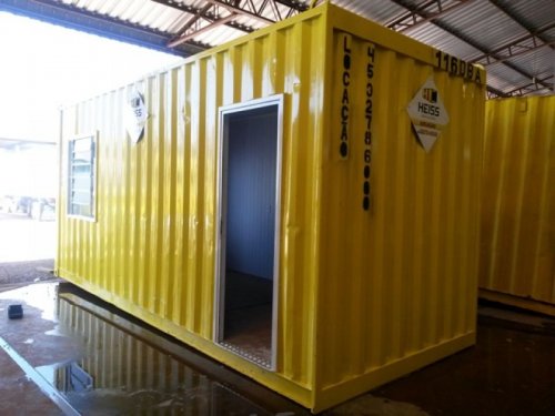 CONTAINER ESCRITÓRIO COM LAVABO - 1